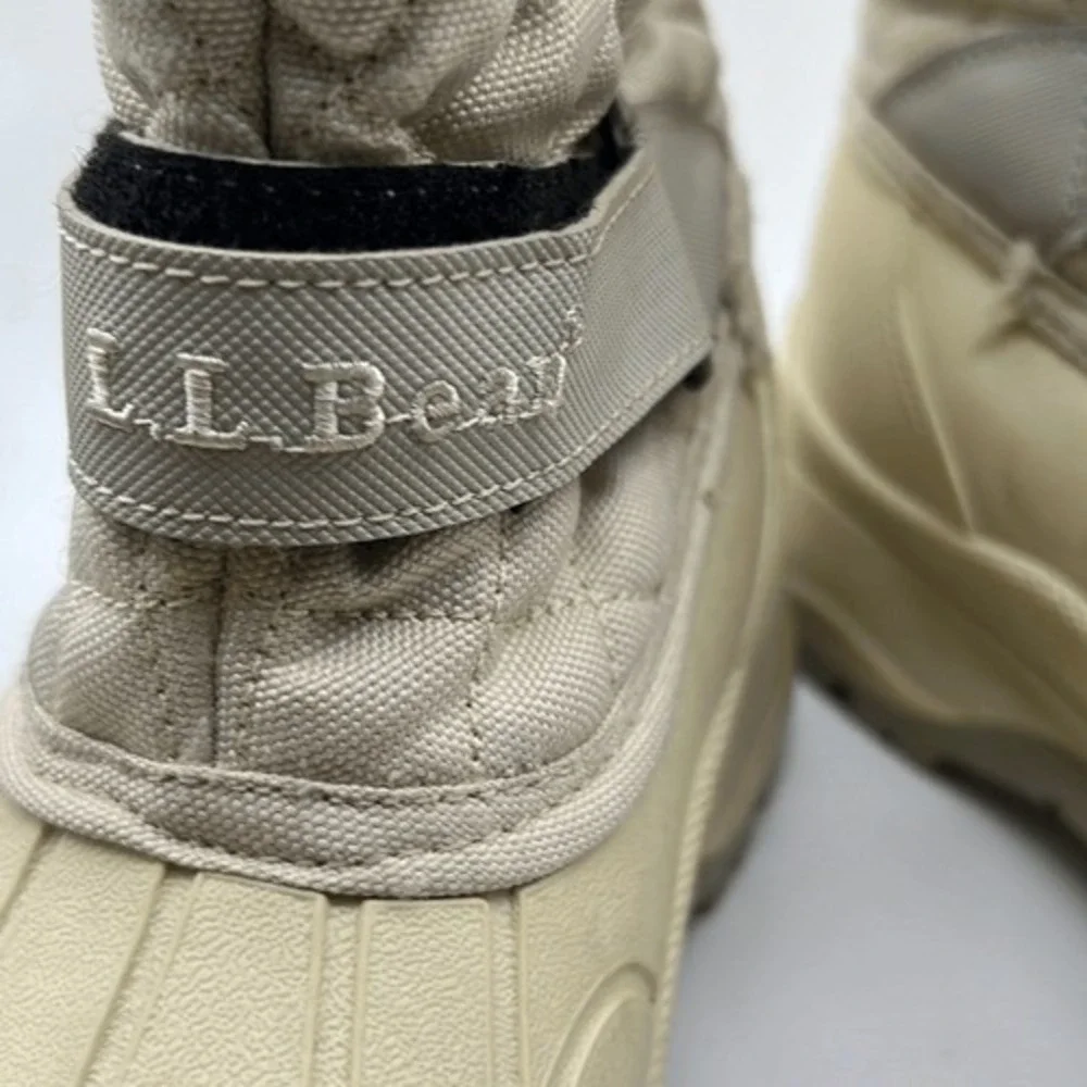 L.L. Bean kids‎ snow boots- kids size 4